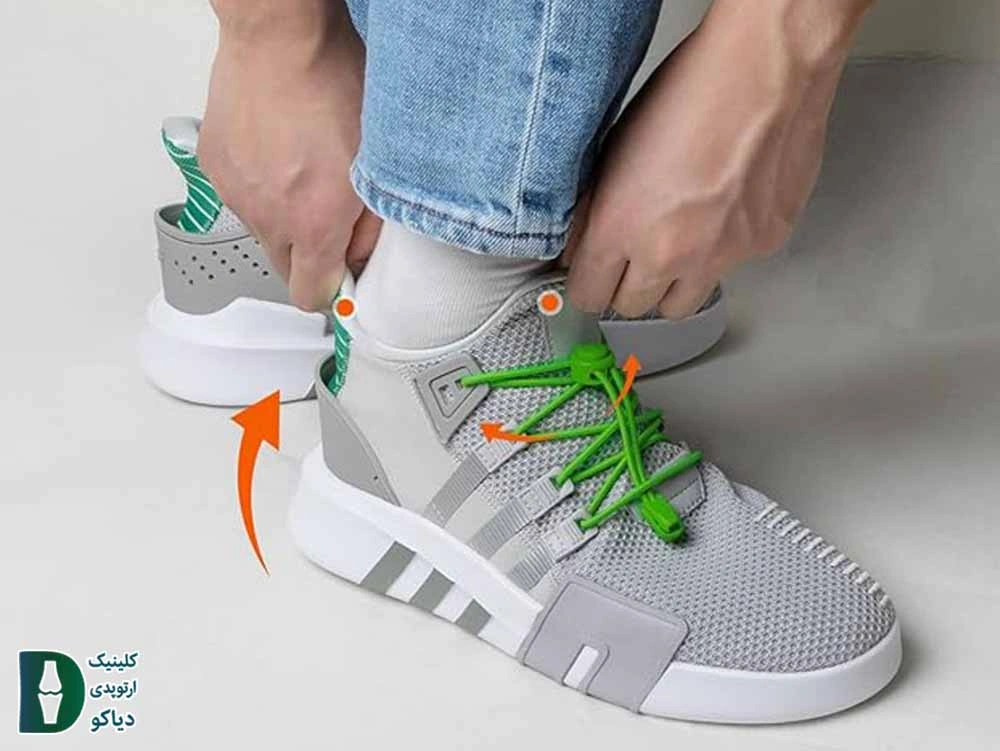 بستن بند کفش